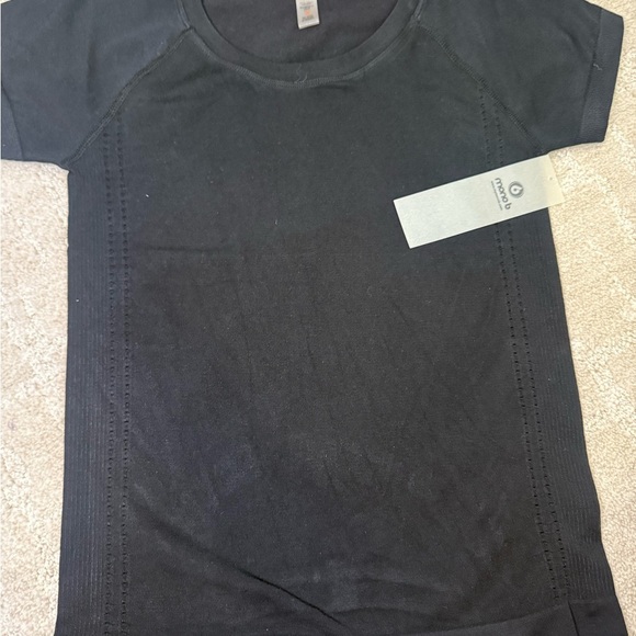 Mono B Black Muscle Tee - Picture 2 of 2